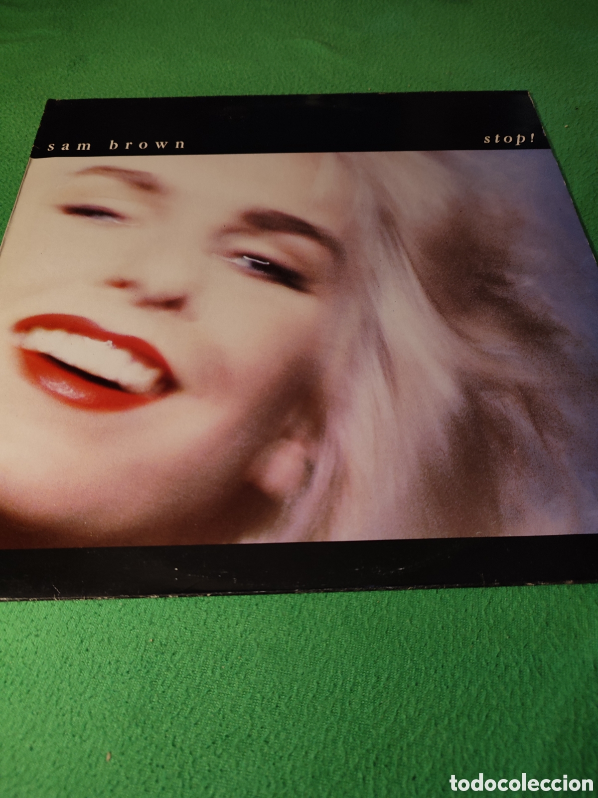 Discos de vinilo: Sam Brown - Stop Vinilo Lp 1988 - Foto 1