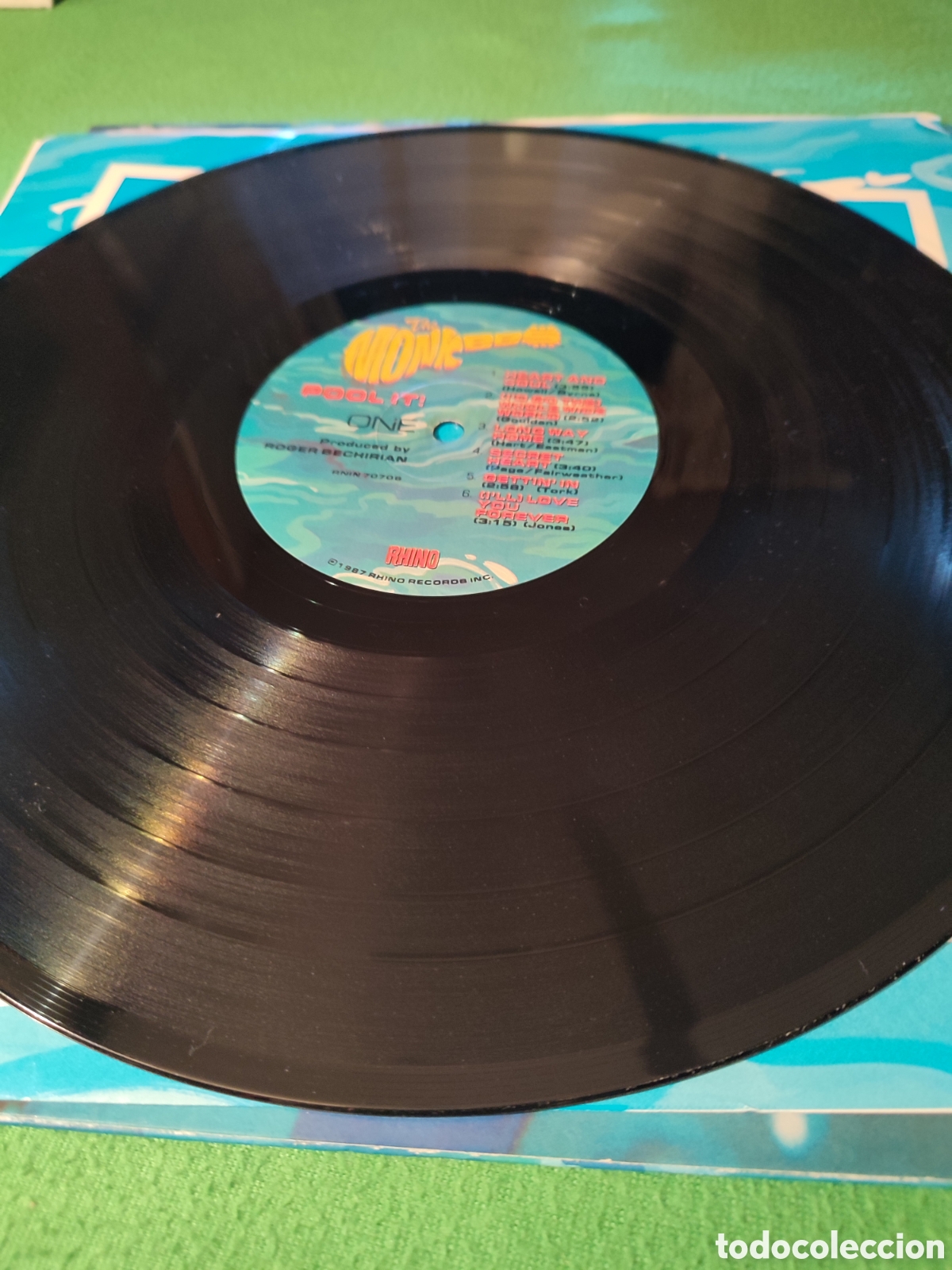 Discos de vinilo: The Monkees - Pool It Vinilo Lp 1987 - Foto 3