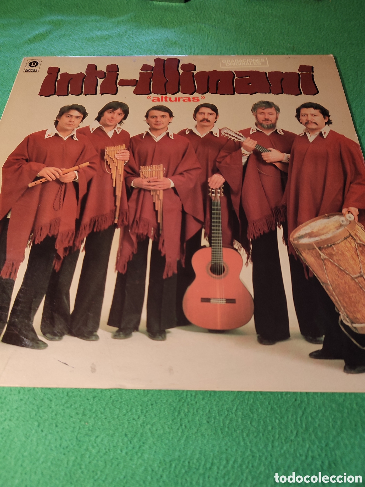 Disques de vinyle: Inti- Illimani - Alturas Vinilo Lp 1982