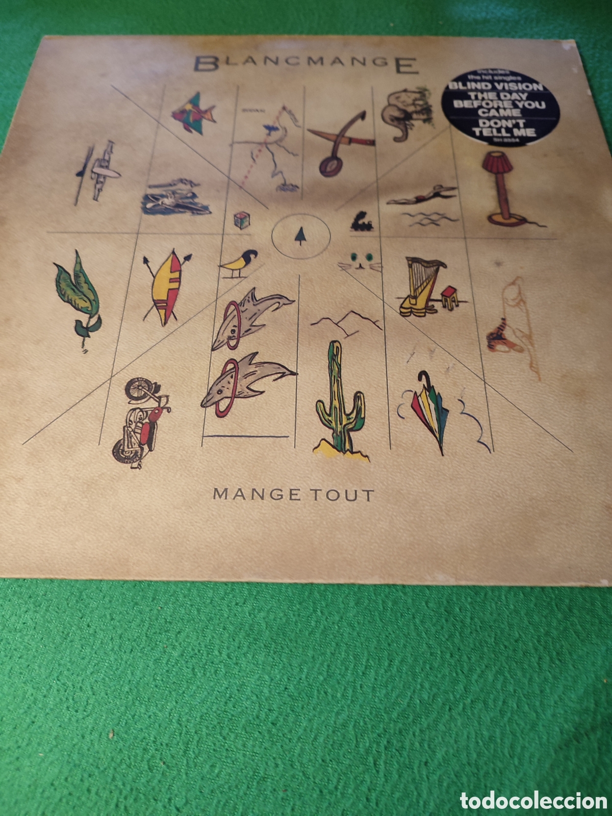 Discos de vinilo: Blancmange - Mange tout vinilo Lp - Foto 1
