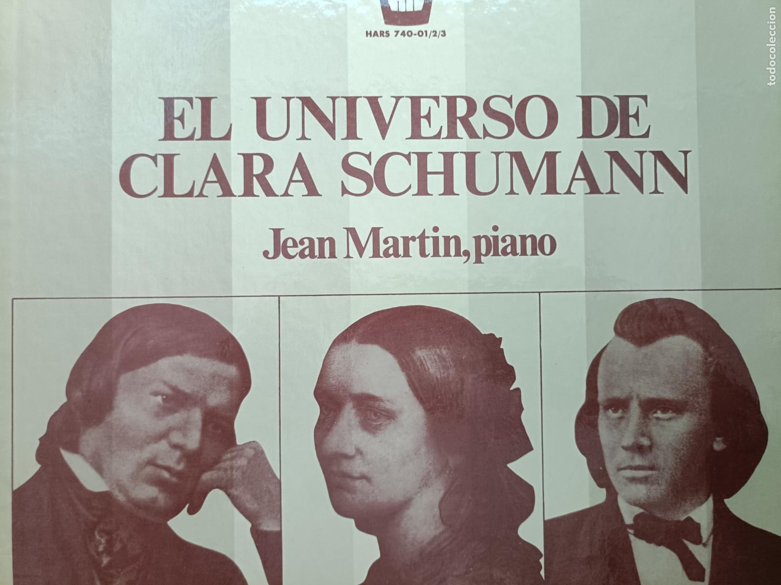 Discos de vinilo: Schumann. Jean Martin, piano. 3 Lps. - Foto 1