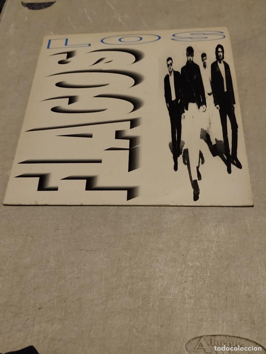 Discos de vinilo: Los Flacos LP Esp.1990 insert letras - Foto 1