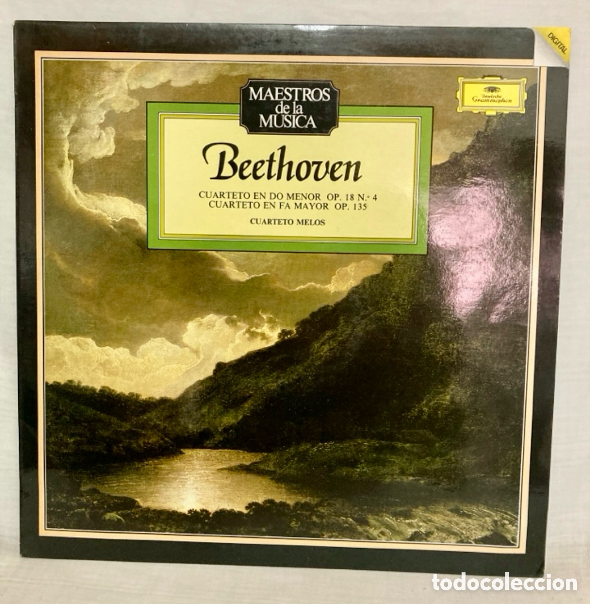 Discos de vinilo: LP de BEETHOVEN &ldquo;CUARTETOS MELOS &ldquo; - Foto 1