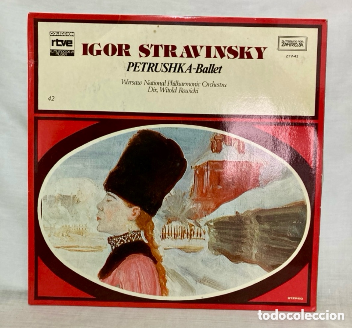 Discos de vinilo: LP IGOR STRAVINDKY vinilo - Foto 1
