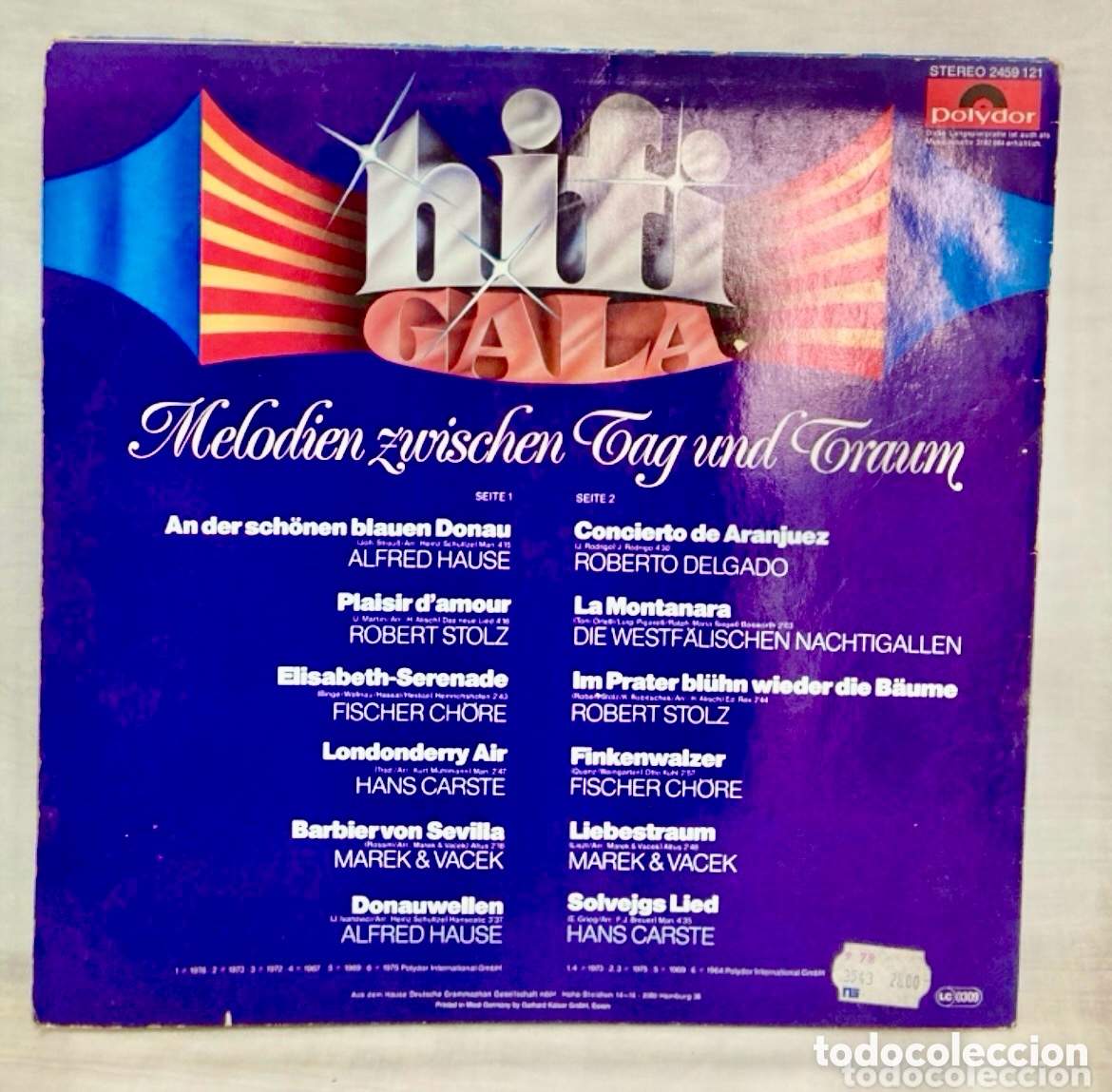 Discos de vinilo: HIFI GALA VINILO LP Como nuevo - Foto 2