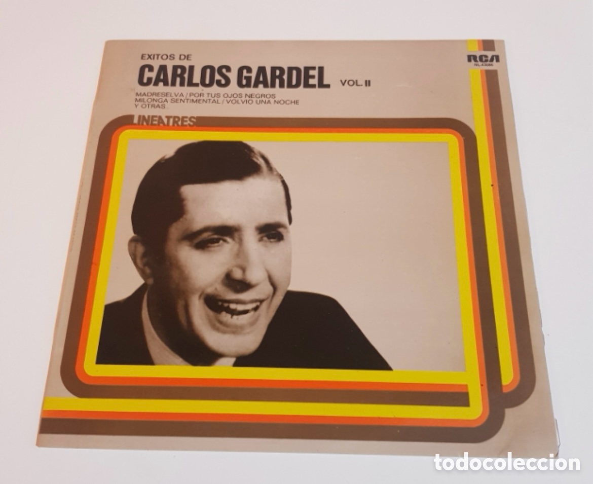 Discos de vinilo: &Eacute;XITOS DE CARLOS GARDEL - Foto 1