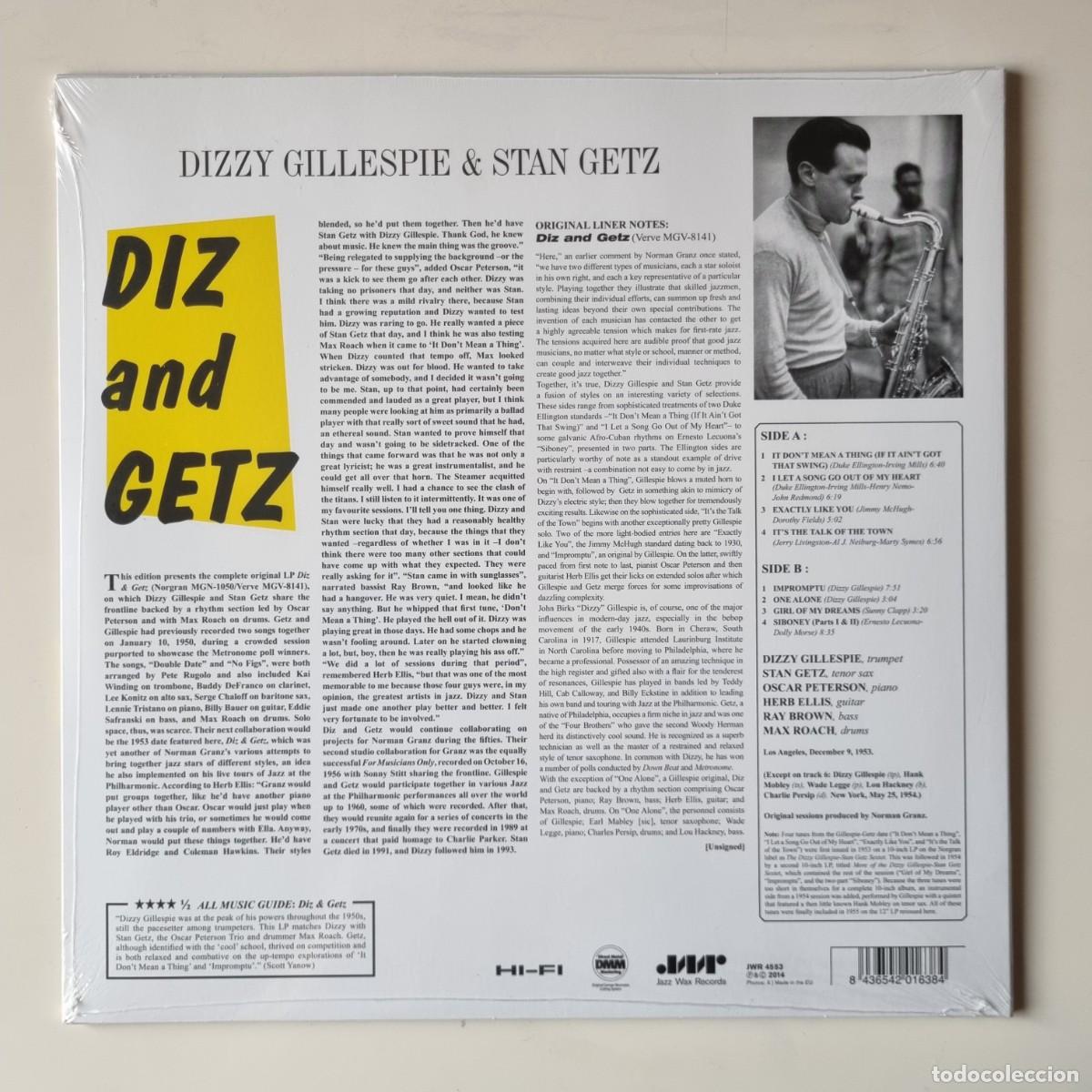 Discos de vinilo: Diz And Getz. Vinilo. Nuevo. Precintado. - Foto 3