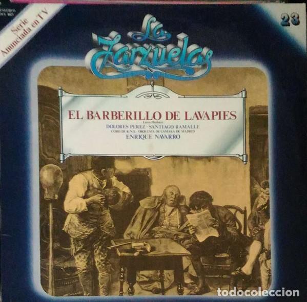 Discos de vinilo: La Zarzuela &ndash; El Barberillo De Lavapies - Foto 1