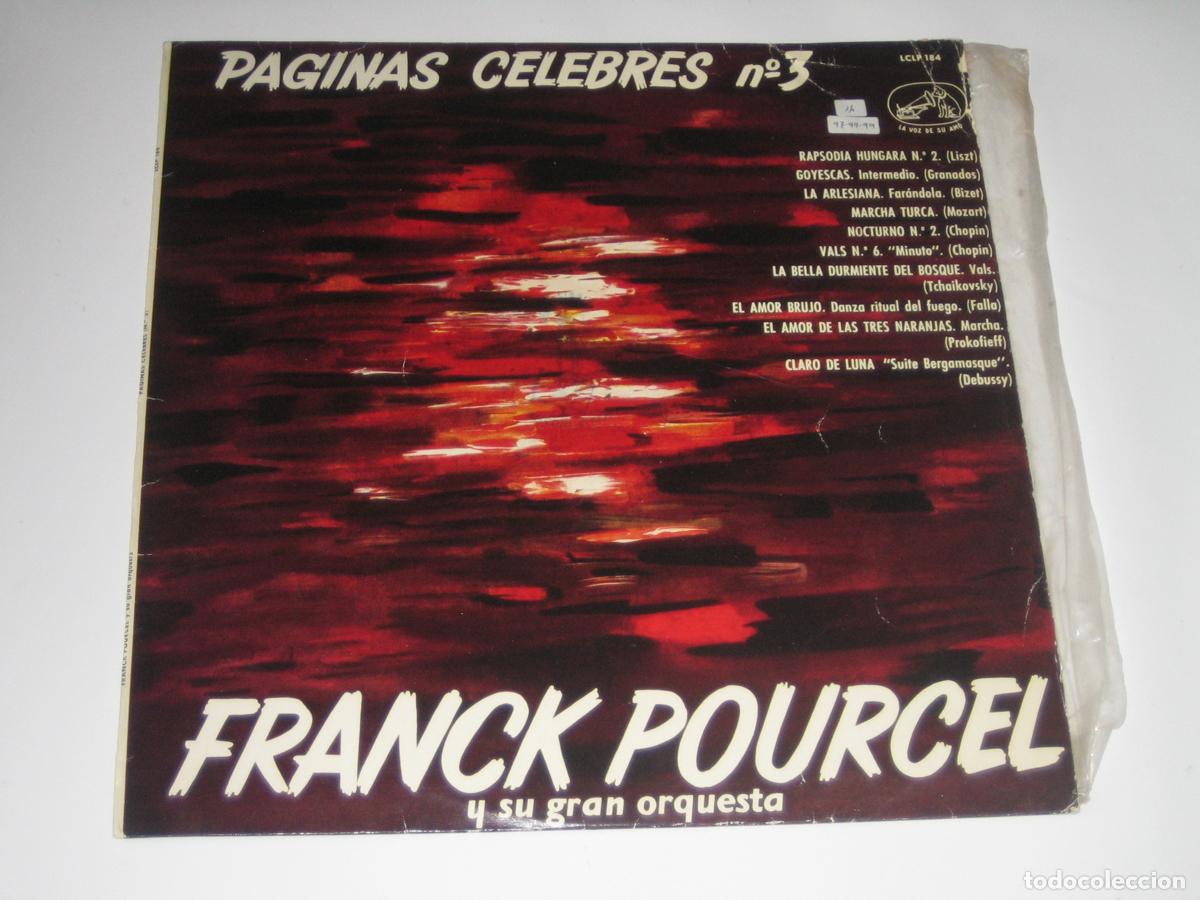 Discos de vinilo: DISCOFERTA - FRACK POURCEL - - Foto 1