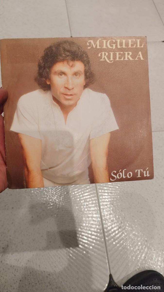 Discos de vinilo: Miguel Riera - solo tu. Single 7&rdquo;. - Foto 1