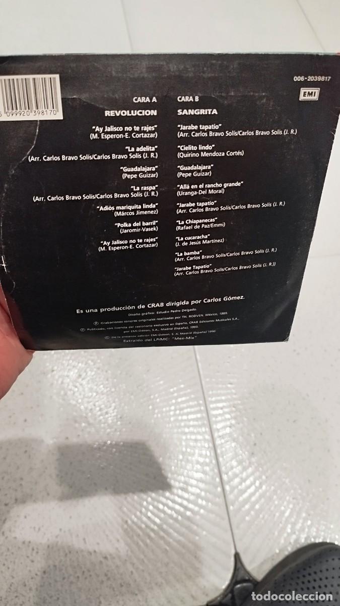 Discos de vinilo: Garibaldi - revolucion. Mex-mix. Single 7&rdquo; - Foto 2