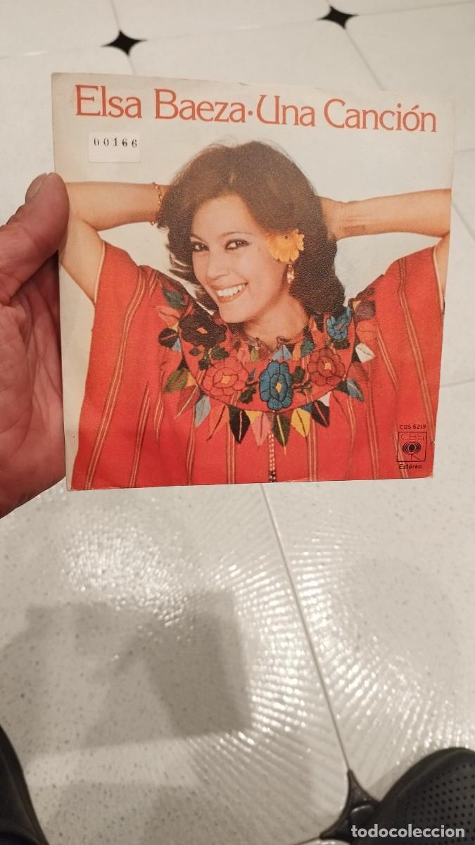 Discos de vinilo: Elsa Baeza - una canci&oacute;n. Single 7&rdquo; - Foto 1