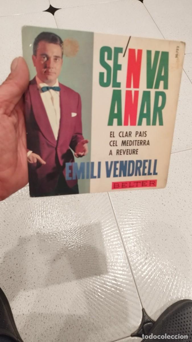 Discos de vinilo: Emili Vendrell &ndash; Sen Va Anar. Single 7&rdquo; - Foto 1