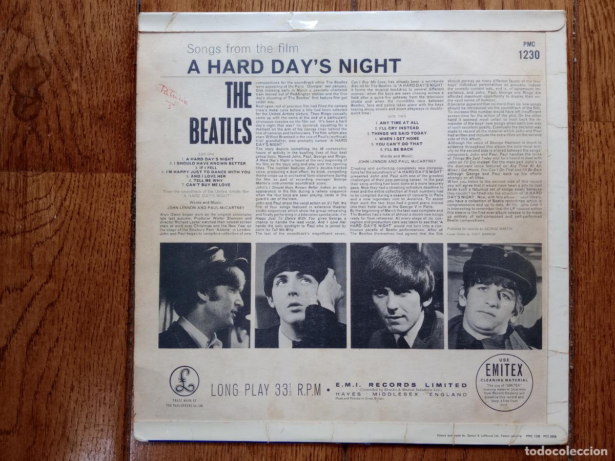 Discos de vinilo: The Beatles - A hard days night - Foto 3