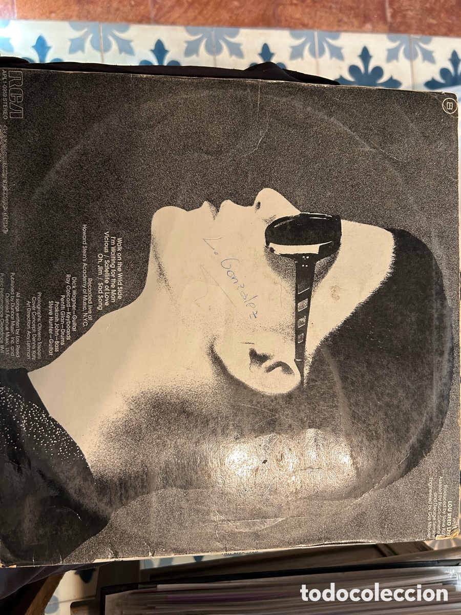 Discos de vinilo: Lou Reed Live vinilo - Foto 2