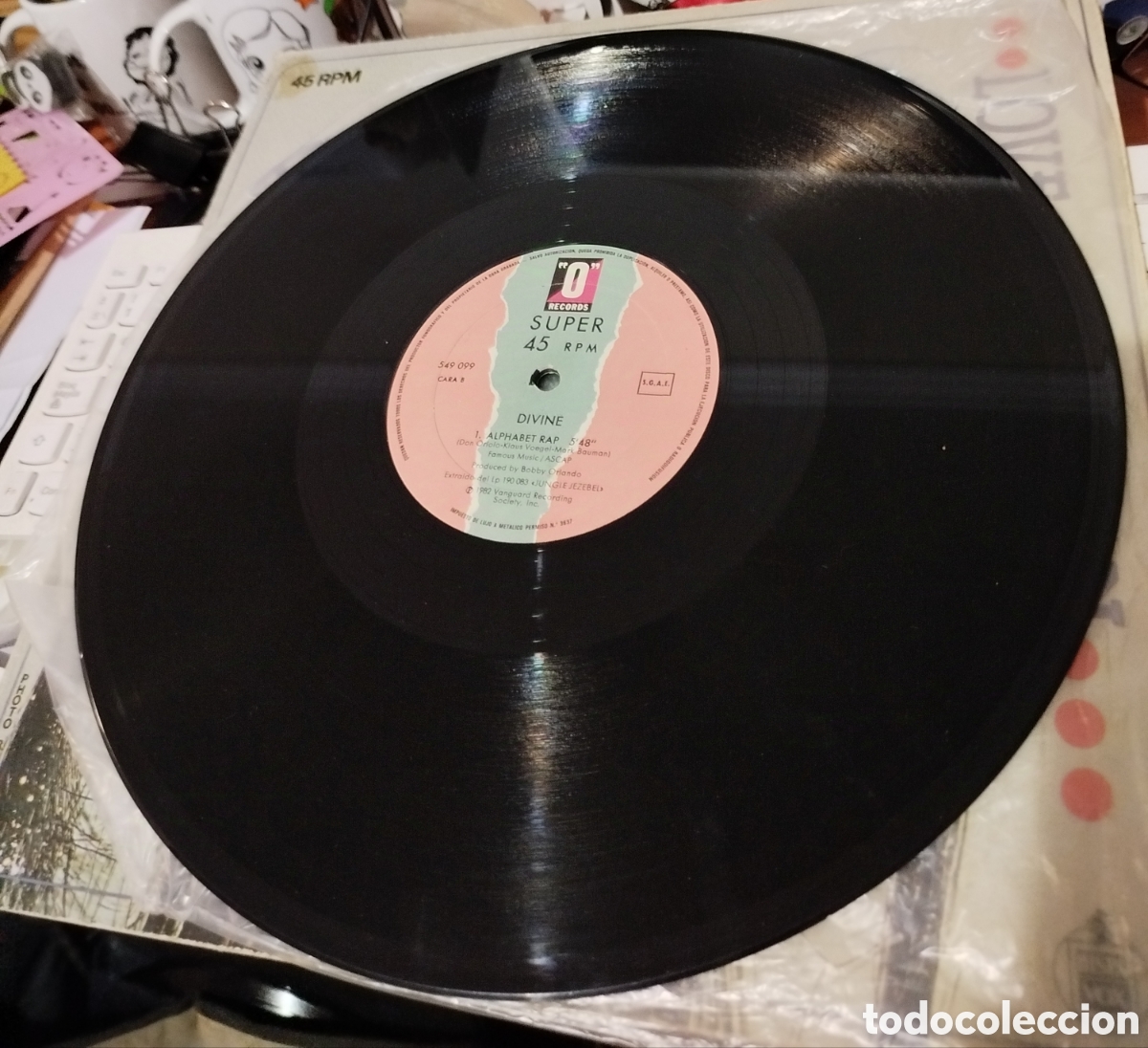 Discos de vinilo: Divine - Love reaction - Foto 3