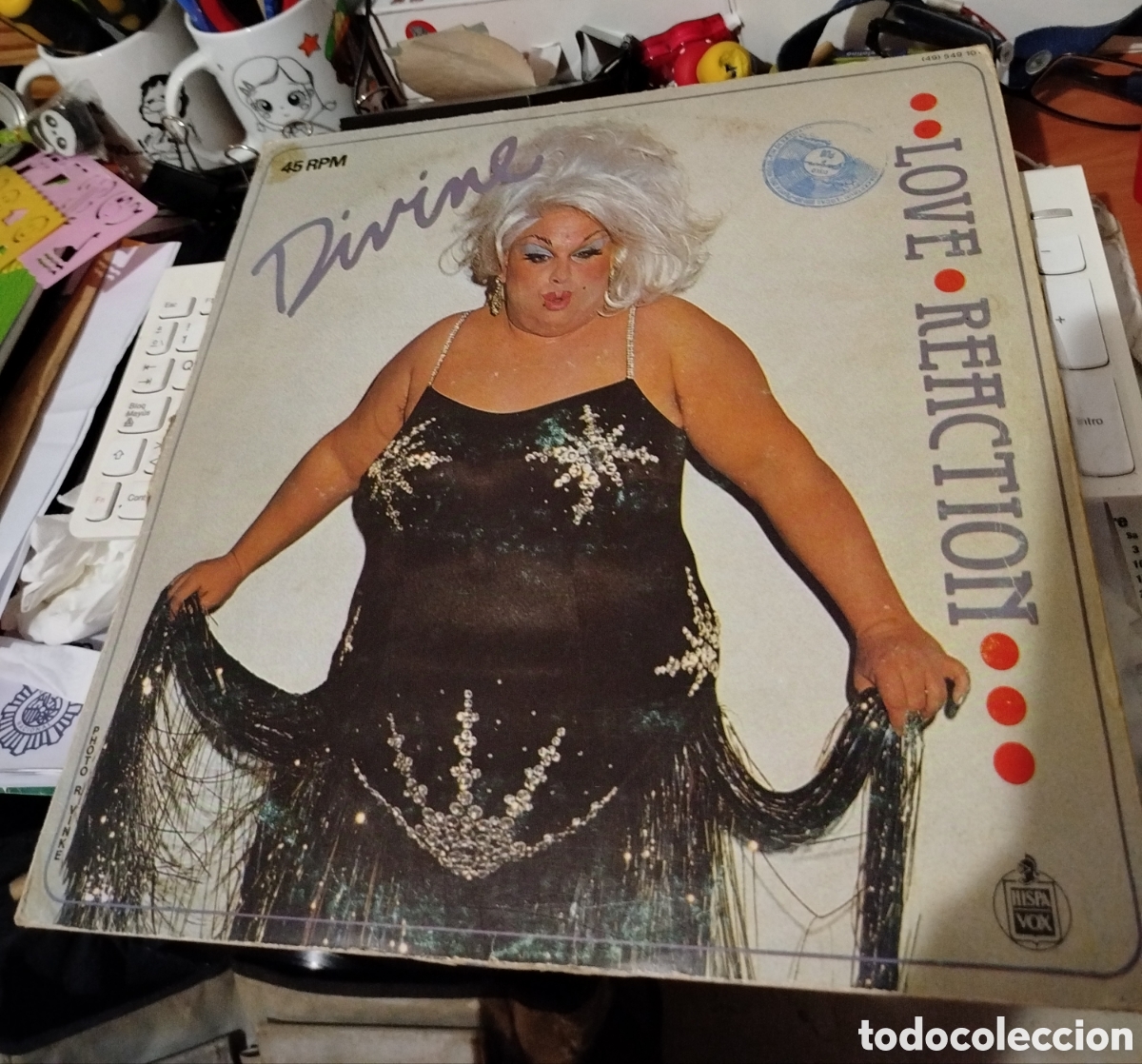 Discos de vinilo: Divine - Love reaction - Foto 1