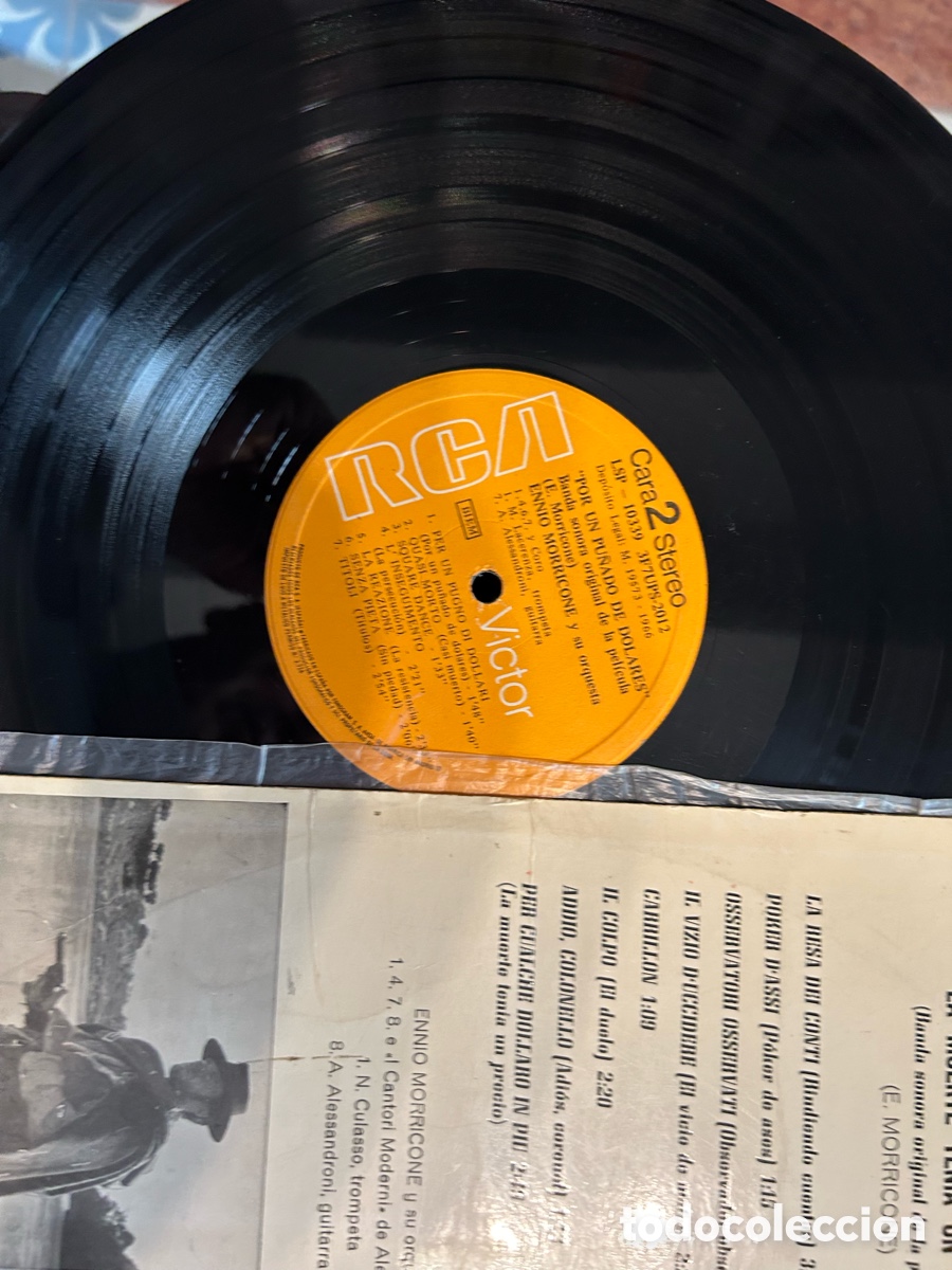 Discos de vinilo: Morricone. La muerte&hellip; - Foto 3