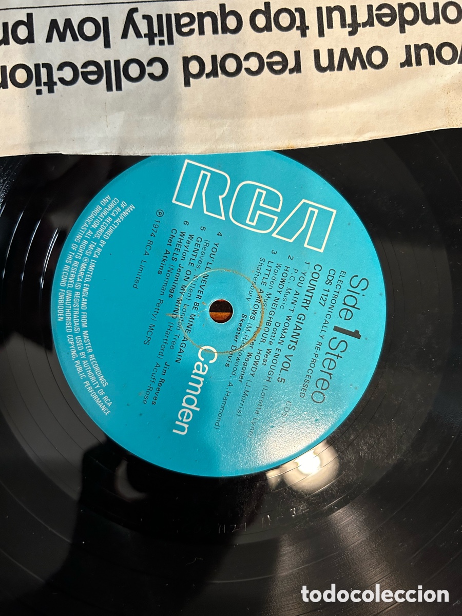 Discos de vinilo: Country Giants vol 5 - Foto 4