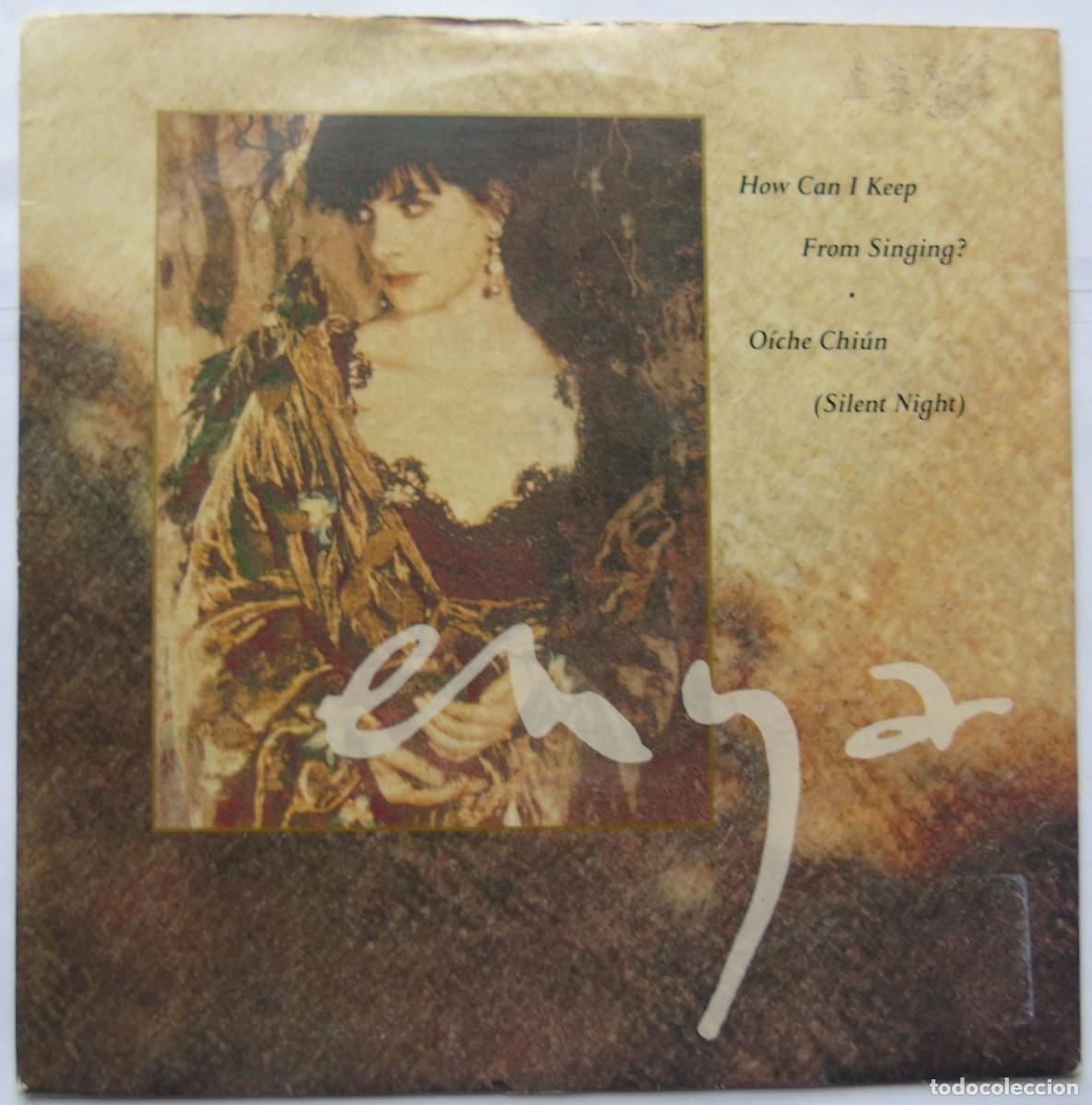 Discos de vinilo: Enya How Can I Keep From Singing? Single 7&rdquo; UK 1991 - Foto 1