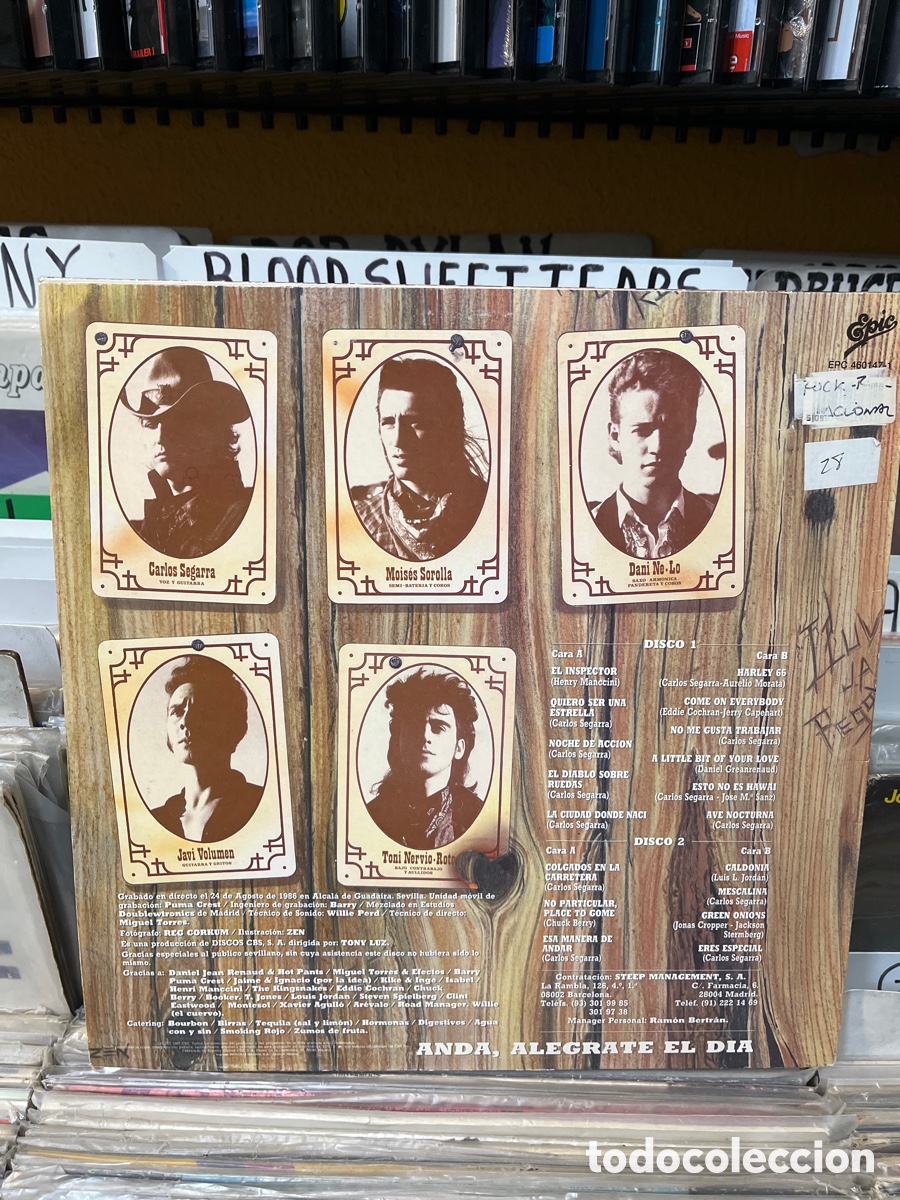 Discos de vinilo: Los rebeldes preferiblemente vivos - Foto 2