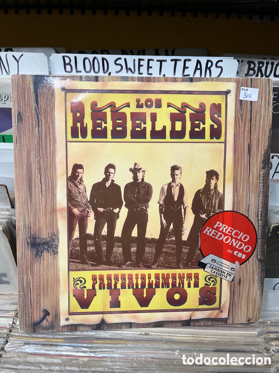 Discos de vinilo: Los rebeldes preferiblemente vivos - Foto 1