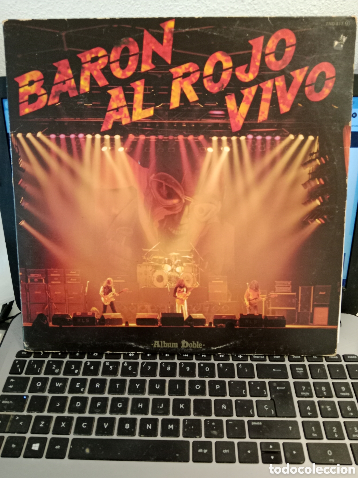 Discos de vinilo: Bar&oacute;n Rojo - Al rojo vivo (Doble LP) - Foto 1