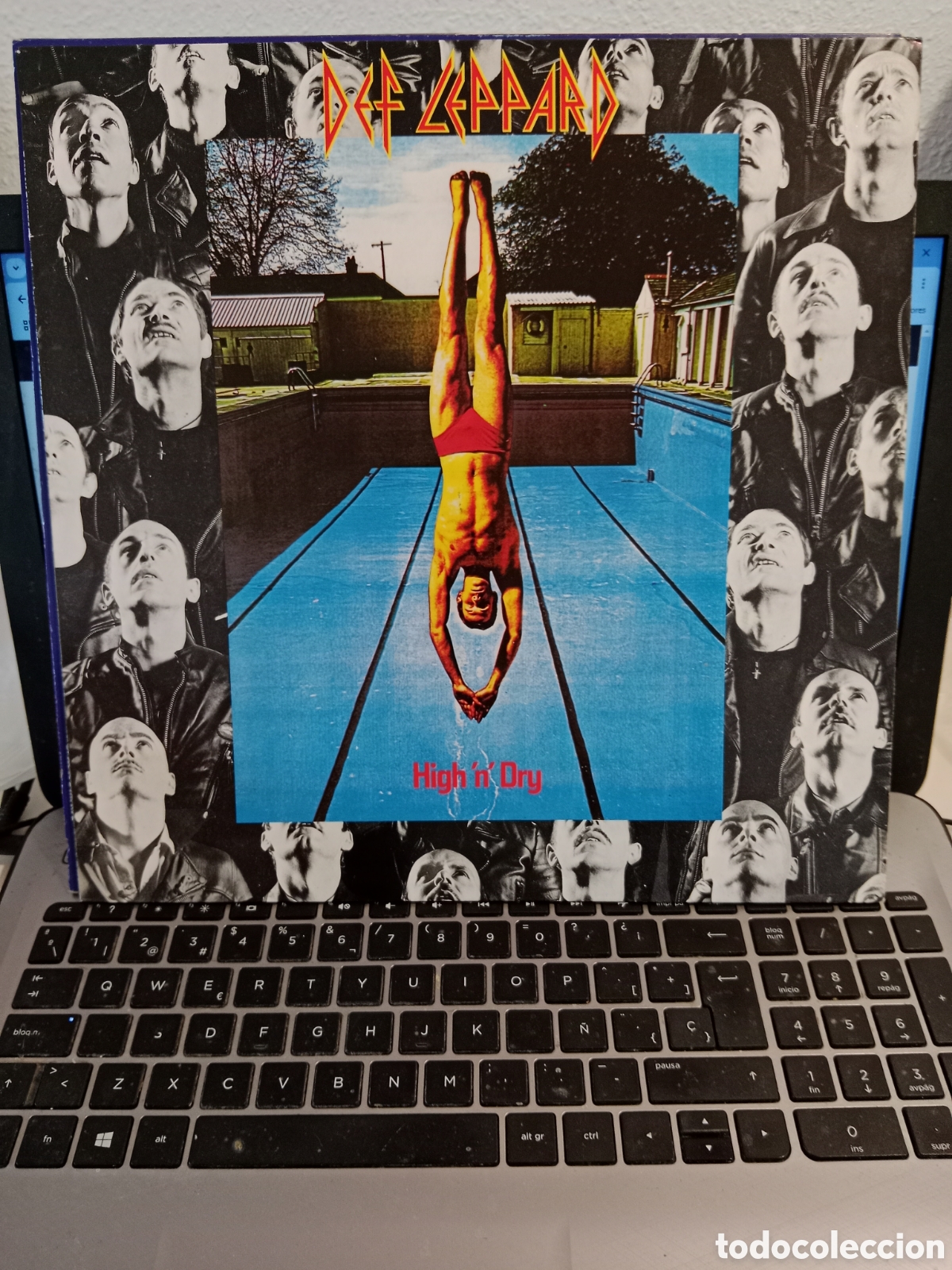 Discos de vinilo: Def Leppard - High n dry LP (Holanda 80s) - Foto 1