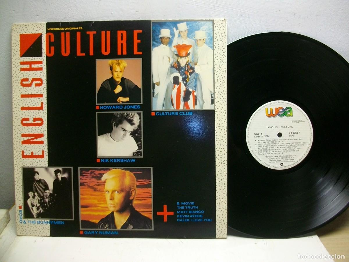 Discos de vinilo: Various &ndash; English Culture LP - Foto 1