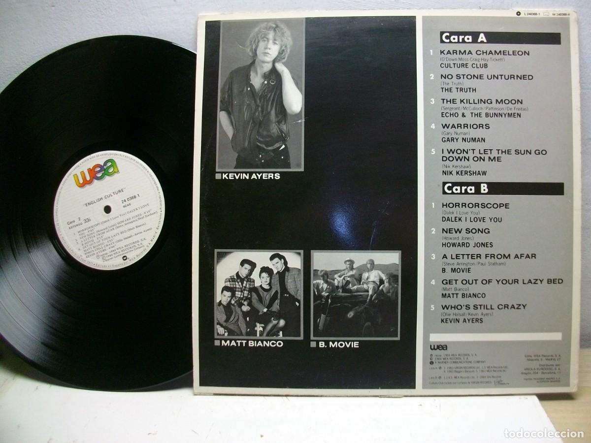Discos de vinilo: Various &ndash; English Culture LP - Foto 2