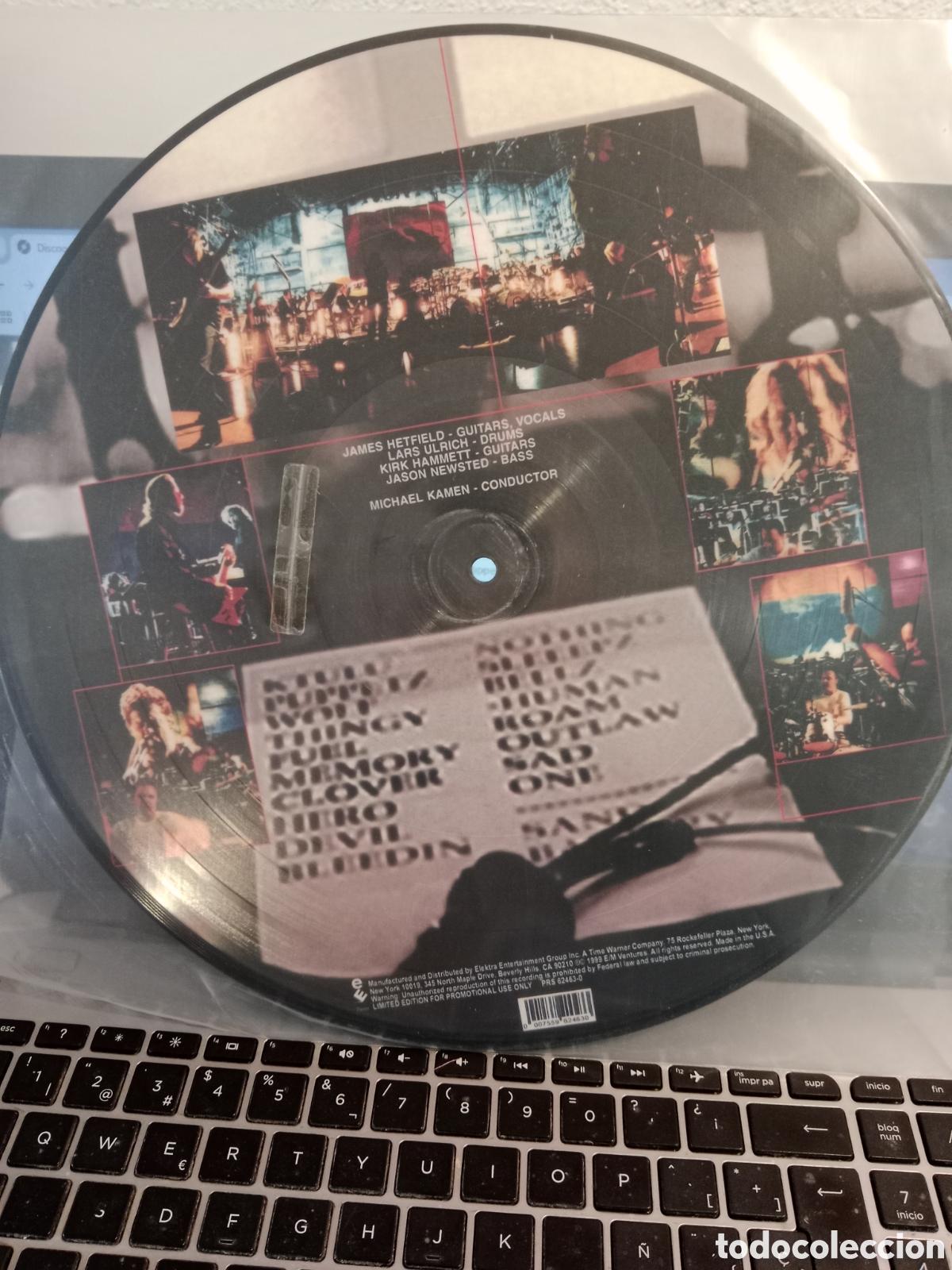 Discos de vinilo: Metallica - S&M LP (picture disc) - Foto 2