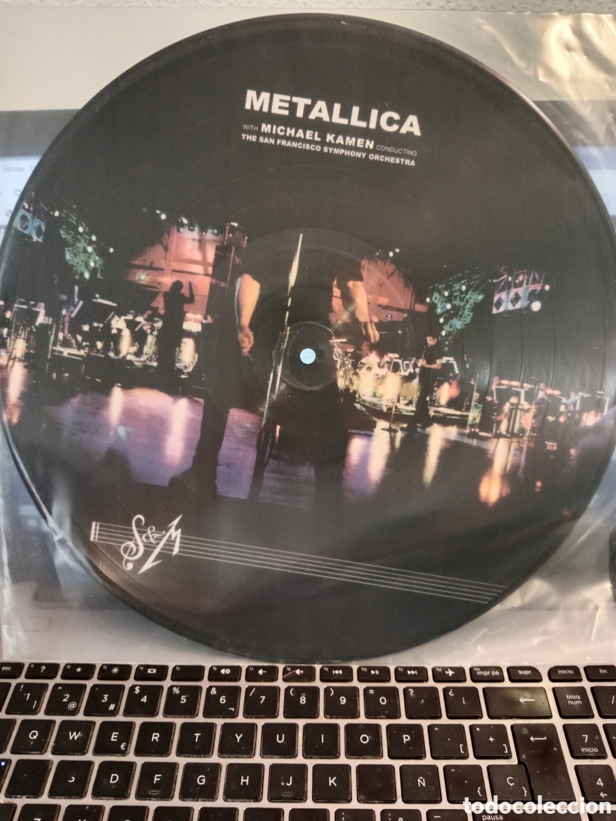 Discos de vinilo: Metallica - S&M LP (picture disc) - Foto 1