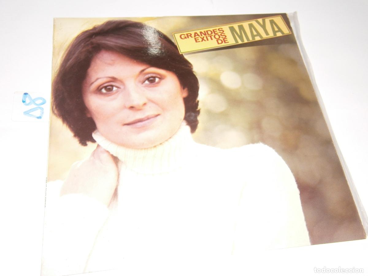 Discos de vinilo: ANTIGUO DISCO VINILO LP - GRANDES EXITOS DE MAYA - Foto 1