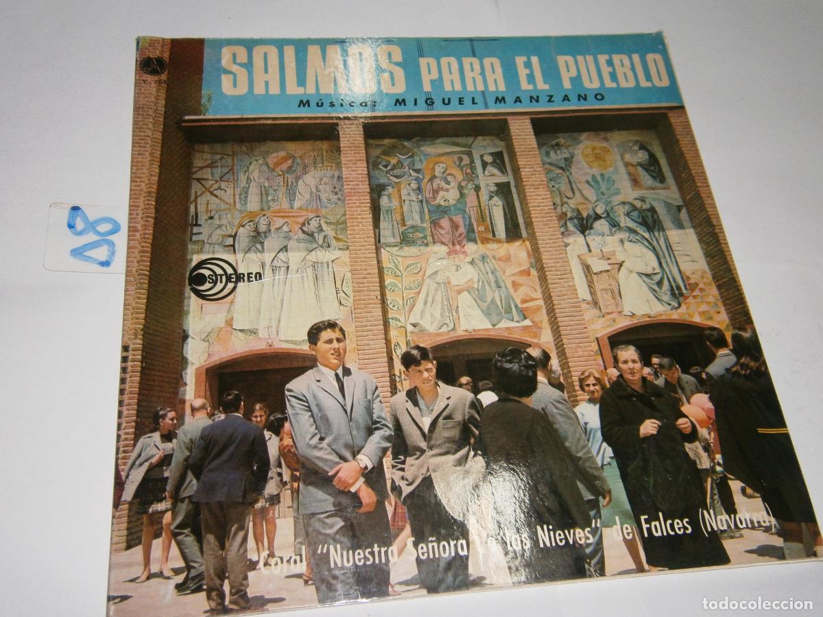 Discos de vinilo: ANTIGUO DISCO VINILO LP - SALMOS PARA EL PUEBLO