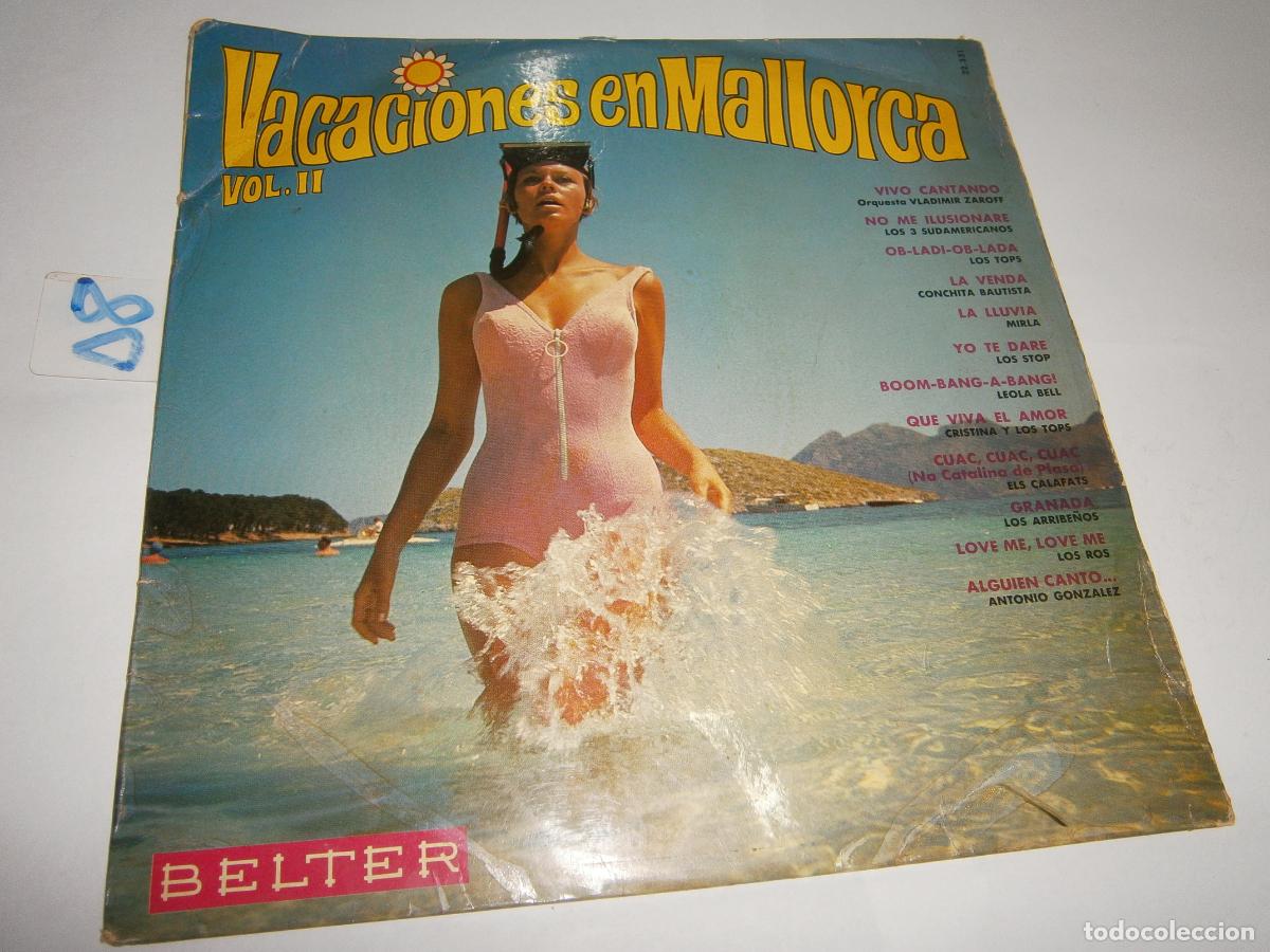 Vinyl-Schallplatten: ANTIGUO DISCO VINILO LP - VACACIONES EN MALLORCA