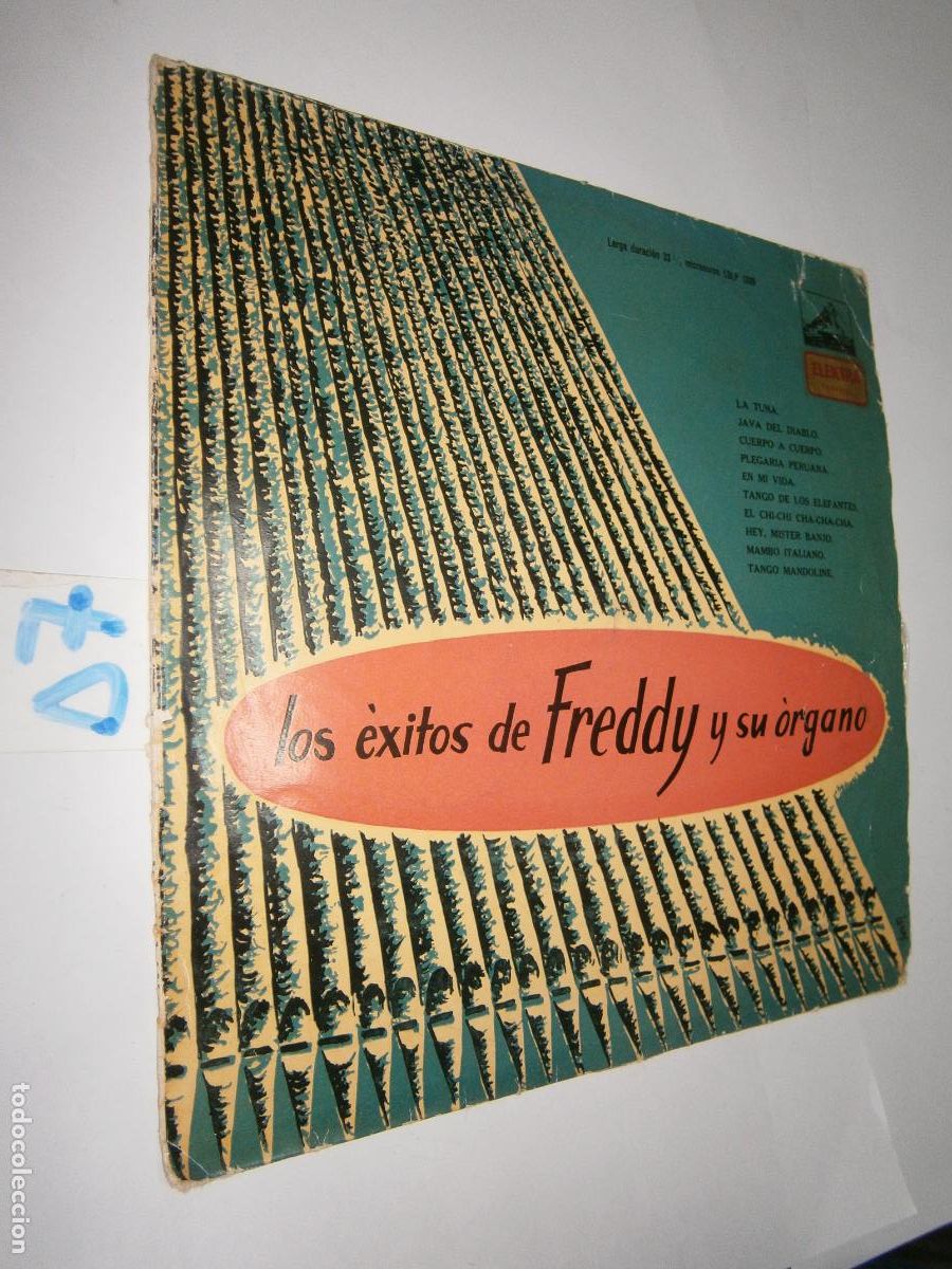 Discos de vinilo: ANTIGUO DISCO VINILO LP - FREDDY Y SU ORGANO