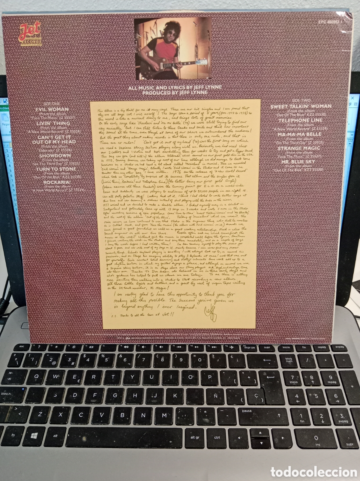 Discos de vinilo: Electric Light Orchestra - Greatest hits Lp - Foto 2
