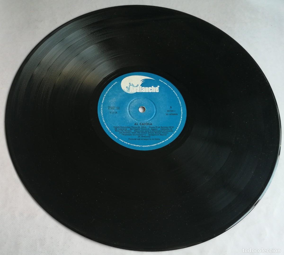 Discos de vinilo: Al Caiola, Al Caiola, Avalanche 82.241-I - Foto 3