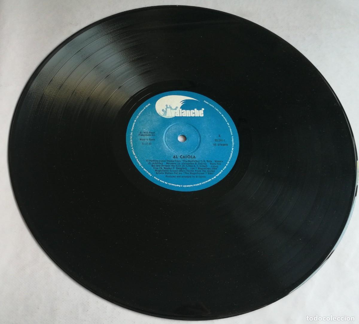 Discos de vinilo: Al Caiola, Al Caiola, Avalanche 82.241-I - Foto 4