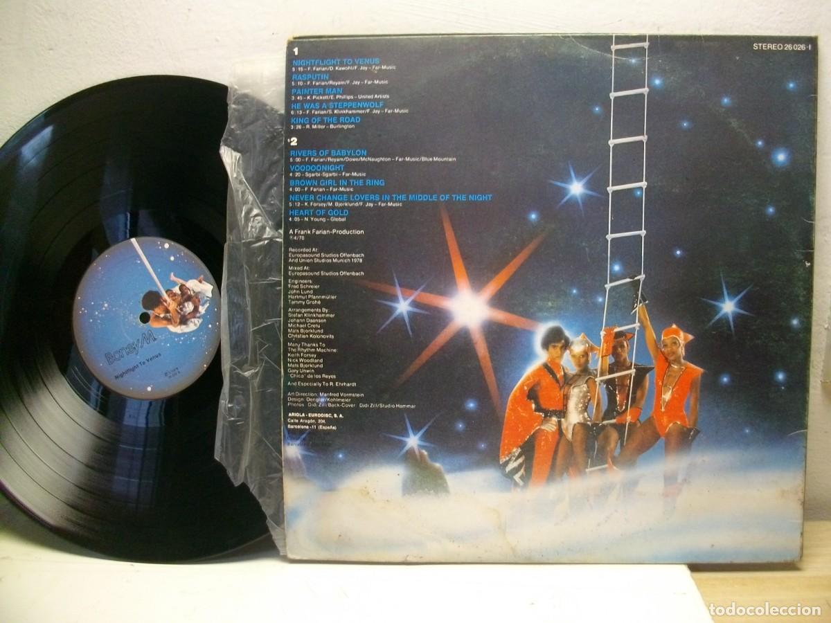 Discos de vinilo: Boney M. &ndash; Nightflight To Venus LP 1978 - Foto 3