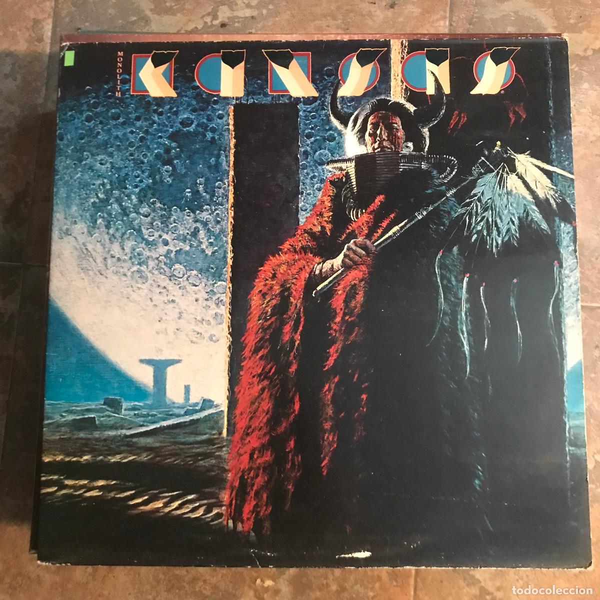 Discos de vinilo: KANSAS - MONOLITH - LP KIRSHNER HOLANDA 1979 - Foto 1