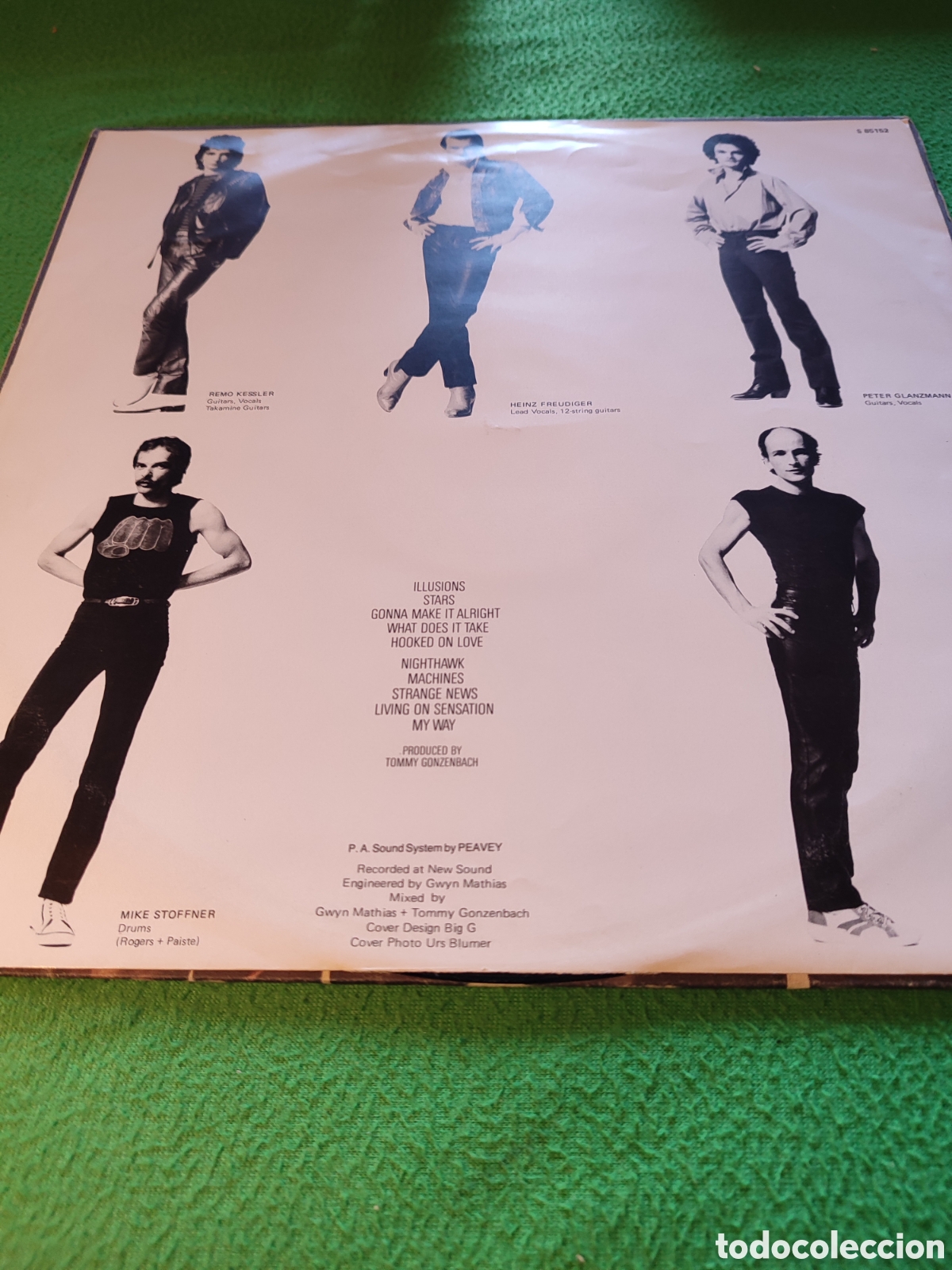 Discos de vinilo: Trampol&iacute;n - Same Vinilo Lp 1982 - Foto 2