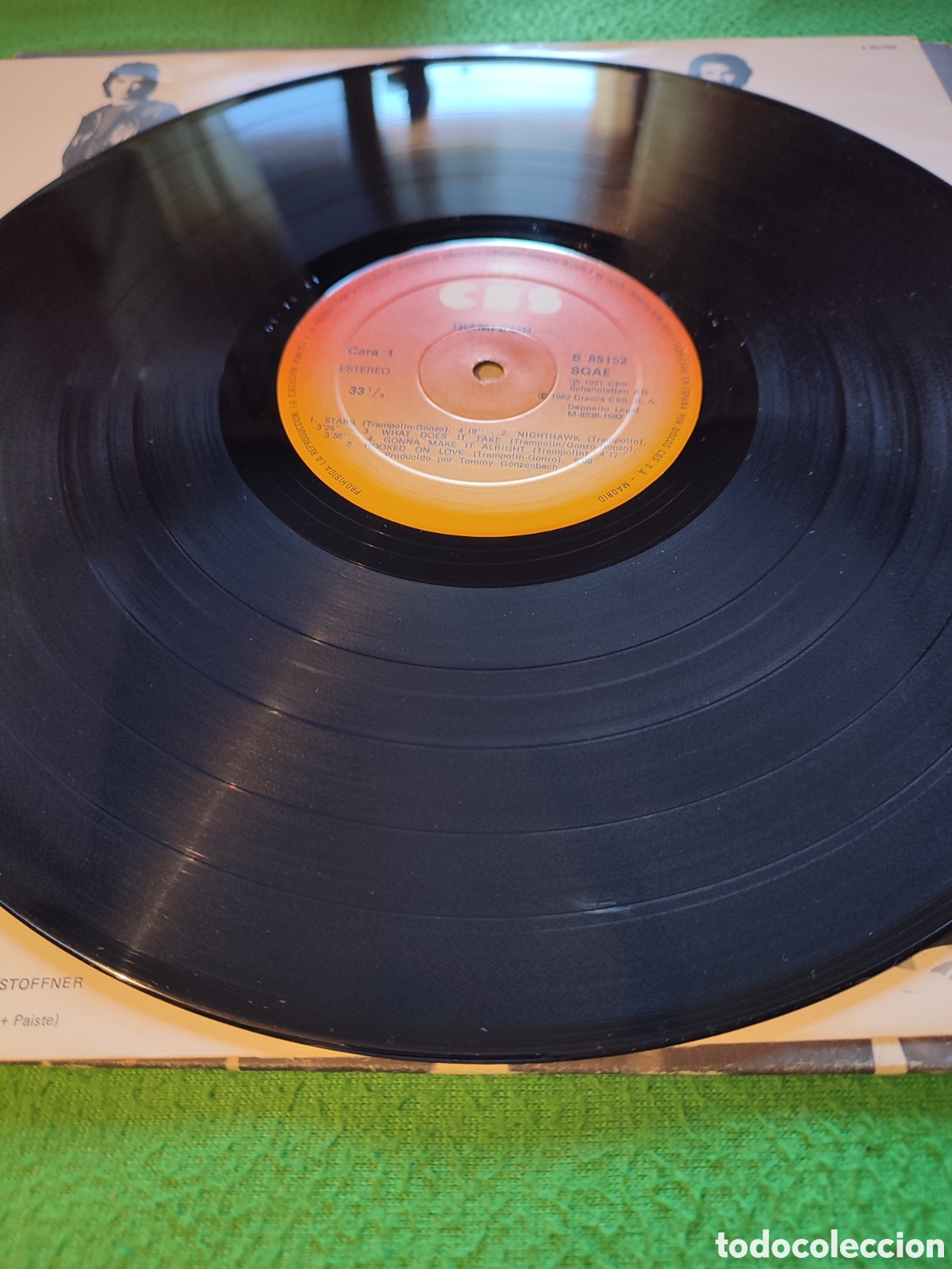 Discos de vinilo: Trampol&iacute;n - Same Vinilo Lp 1982 - Foto 3