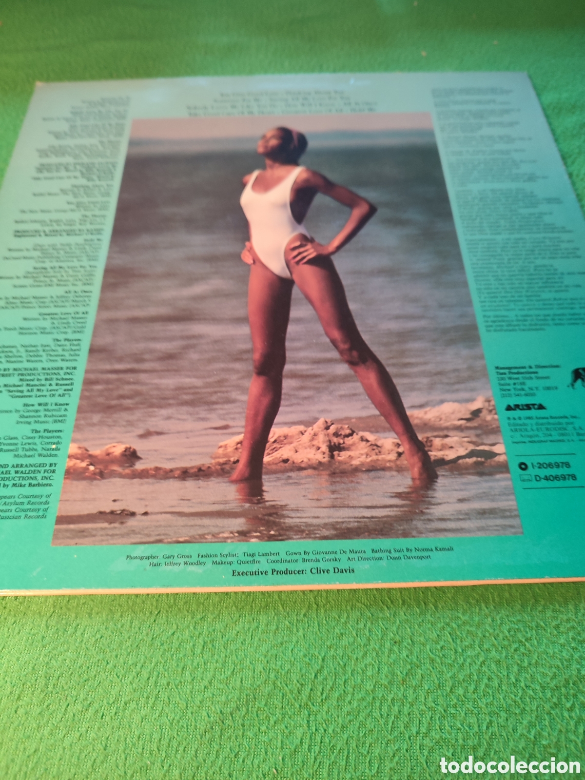 Discos de vinilo: Whitney Houston - Same Vinilo Lp 1985 - Foto 2