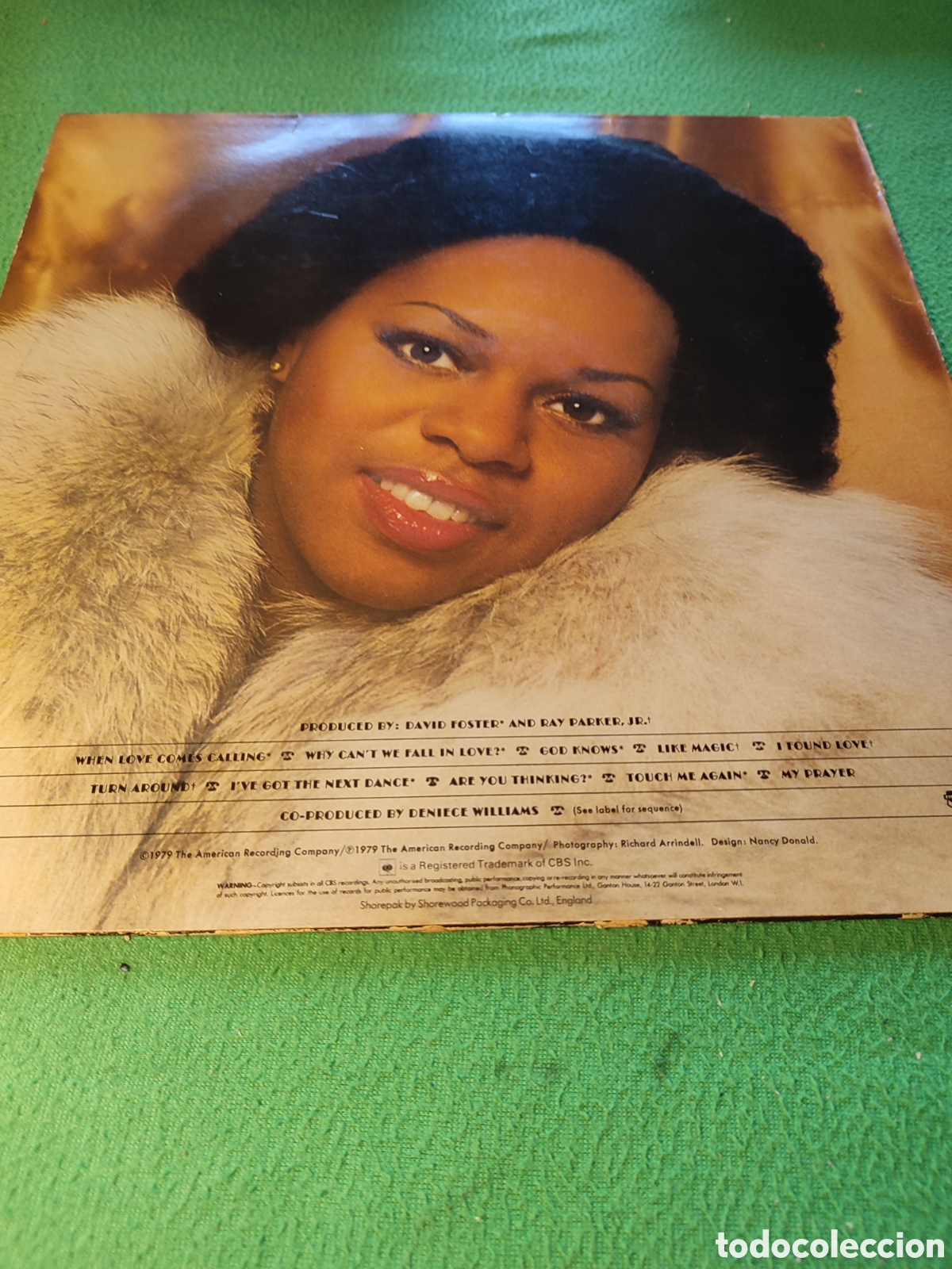 Discos de vinilo: Deniece Williams - When Love comes calling - Foto 4