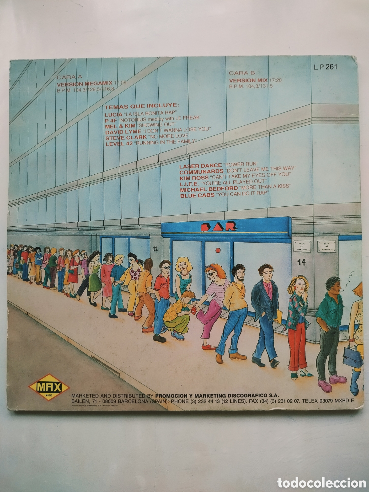 Discos de vinilo: 2xLPs Max Mix 5 1&deg;Parte - Foto 2