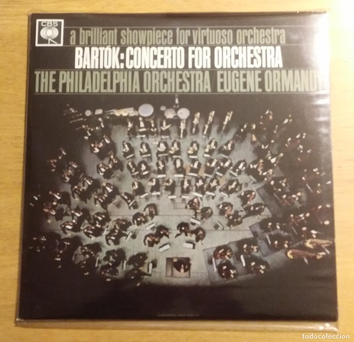 Discos de vinilo: BART&Oacute;K / THE PHILADELPHIA ORCHESTRA/ EUGENE ORMANDY: &rdquo;CONCERTO FOR ORCHESTRA&rdquo; LP VINILO - Foto 1