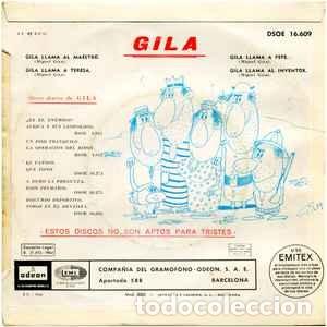 Discos de vinilo: Gila &lrm;&ndash; Llama Gila..... - Foto 2