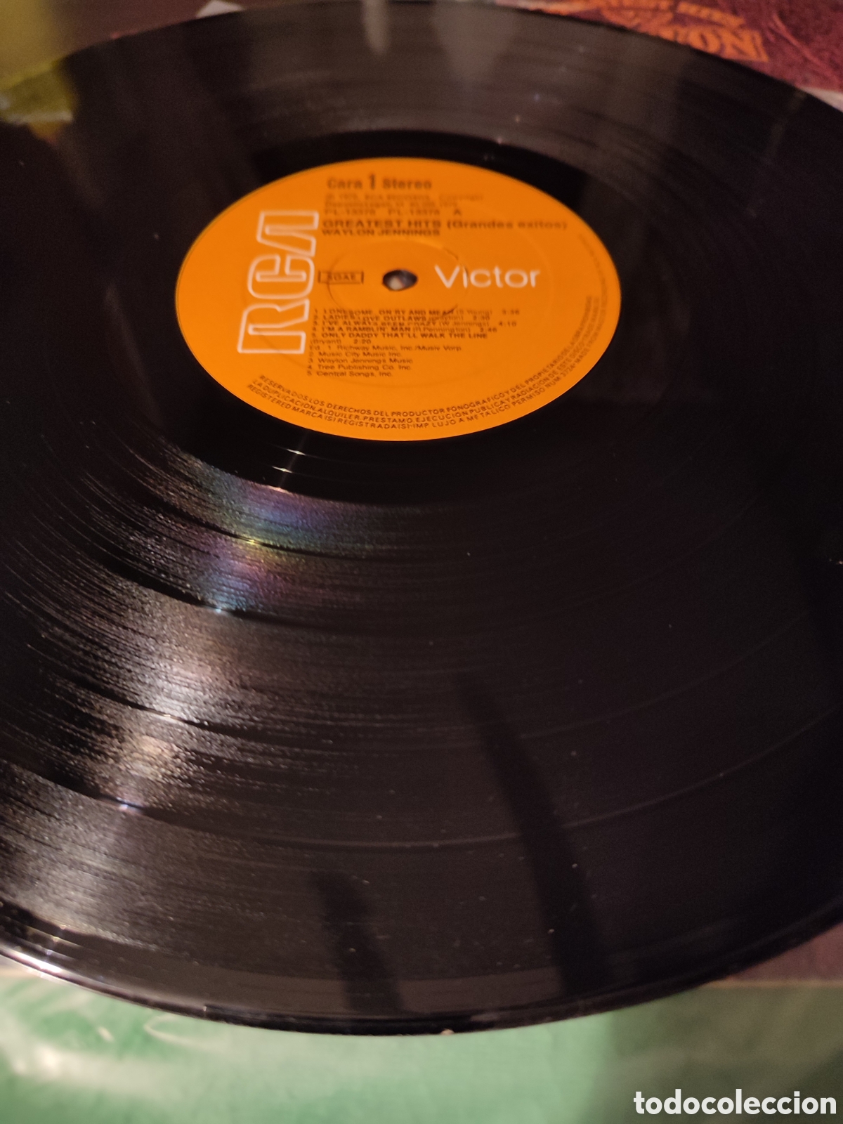Discos de vinilo: Waylon Jennings - Greatest hits Vinilo - Foto 3