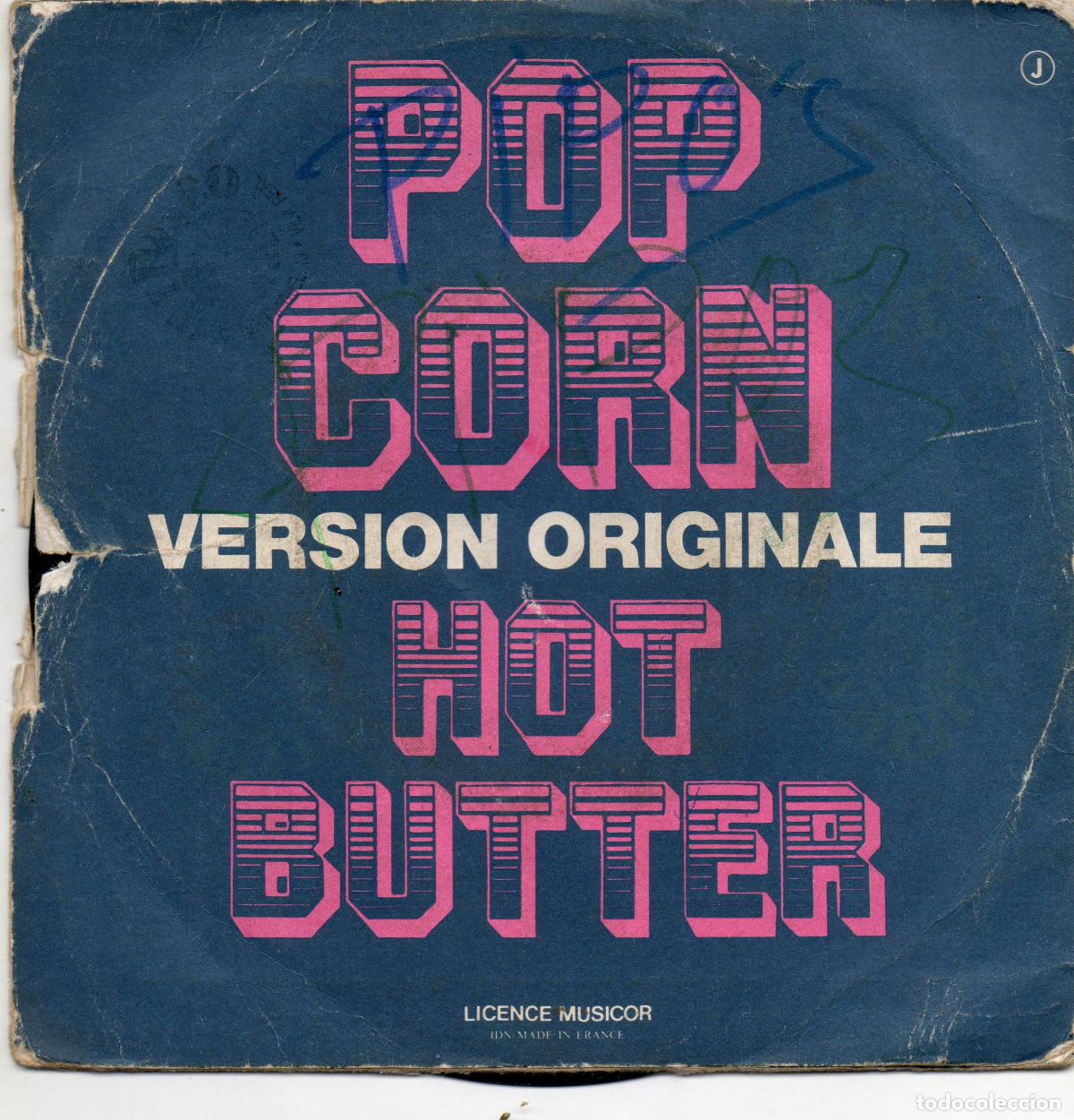 Discos de vinilo: POP CORN - VERSION ORIGINALE - SINGLE - 1972 - Foto 2